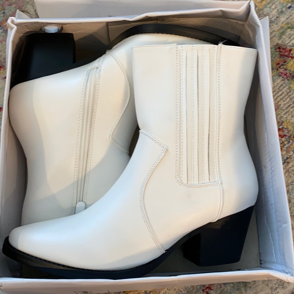 White boots